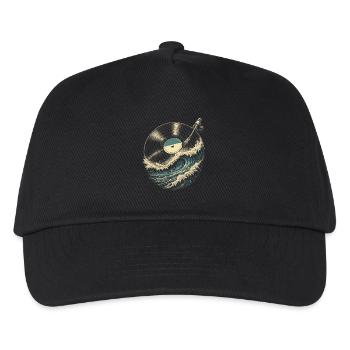 Vinyl Collector Record Collector Vinyl Records - Kids’ Baseball Cap - black - Front