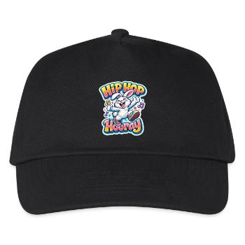 Hasenkinder - Kinder Basecap - Schwarz - Vorne