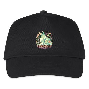 Bénédictions d’Ostara Joyeuses Pâques Lapin Ostara - Casquette de baseball Enfant - noir - Devant