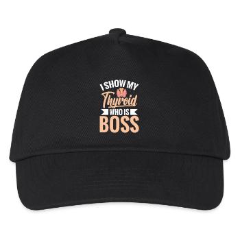  Thyroid Surgery Recovery Thyroid Repair Thyroid - Kids’ Baseball Cap - black - Front