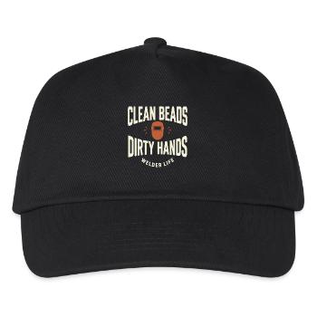 Clean Beads Dirty Hands Welder Life - Kids’ Baseball Cap - black - Front
