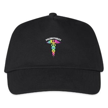 Blood Donation Blood Blood Donor - Kids’ Baseball Cap - black - Front
