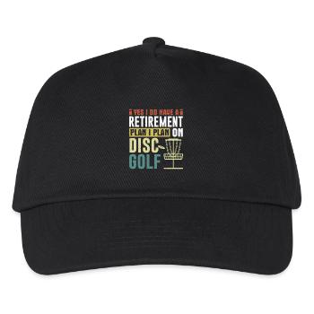 Disc Golf Gifts Disc Golf - Kids’ Baseball Cap - black - Front