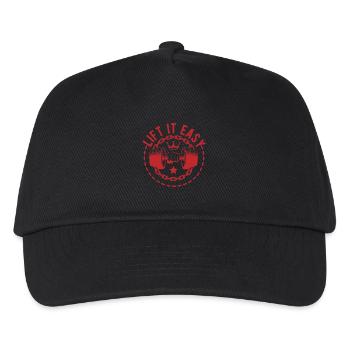 Fitness Motivation Bodybuilder Lift It Easy - Kids’ Baseball Cap - black - Front