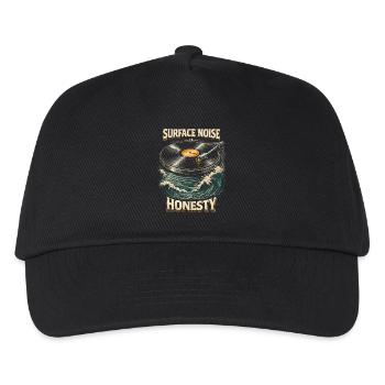 Vinyl Collector Record Collector Vinyl Records - Kids’ Baseball Cap - black - Front