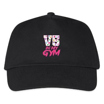 Indoor Climbing Indoor Climbing - Kids’ Baseball Cap - black - Front