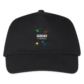 Educator in training Daycare center Educator training - Kids’ Baseball Cap - black - Front