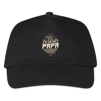 Pilot Papa - Kinder Basecap - Schwarz - Vorne