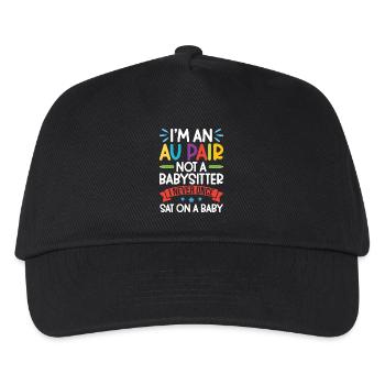 Nanny Au Pair Worker Family Appreciation Au Pair - Kids’ Baseball Cap - black - Front