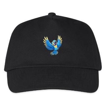 Macaw's Era - Kids’ Baseball Cap - black - Front