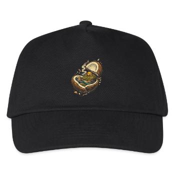 Bali Reise - Kinder Basecap - Schwarz - Vorne