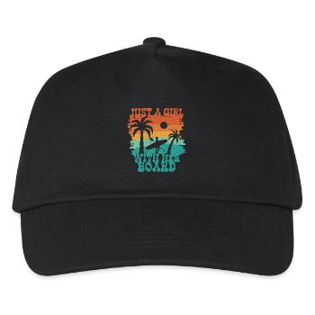 Stand up Paddle - Kids’ Baseball Cap - black - Front