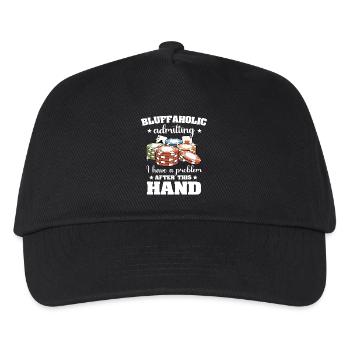 Poker Poker Players - Kids’ Baseball Cap - black - Front