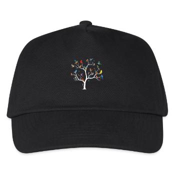 Bird Watching Birding Bird Watcher Bird Nerd - Kids’ Baseball Cap - black - Front