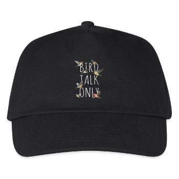 Bird Watching Birding Bird Watcher Bird Nerd - Kids’ Baseball Cap - black - Front
