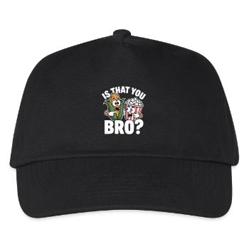 C’est toi, mec ? Maïs Popcorn - Casquette de baseball Enfant - noir - Devant