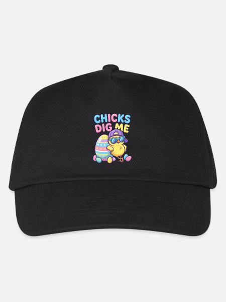 Chicks Dig Me - Kinder Basecap - Schwarz