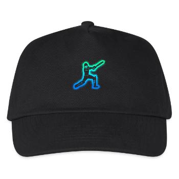 Cricket Men Kids Boys Cricketers - Kids’ Baseball Cap - black - Front