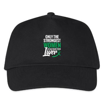  Liver Donor Transplant Surgery Recovery Liver - Kids’ Baseball Cap - black - Front
