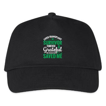  Liver Transplantation Organ Donation Liver - Kids’ Baseball Cap - black - Front