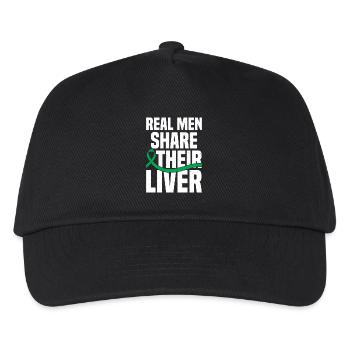  Liver Transplant Survivor Organ Donation Liver - Kids’ Baseball Cap - black - Front