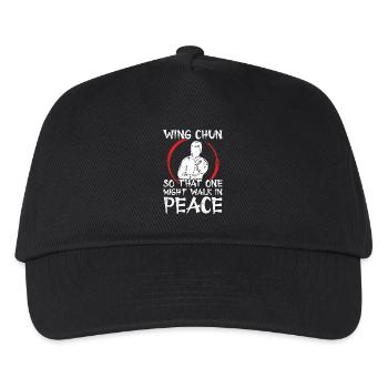  Wing Chun Teacher Martial Arts Lesson Wing Chun - Kids’ Baseball Cap - black - Front