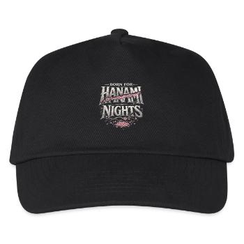 Cherry Blossom Sakura Cherry Blossom - Kids’ Baseball Cap - black - Front