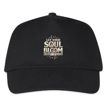Cherry Blossom Sakura Cherry Blossom Your Soul Bloom - Kids’ Baseball Cap - black - Front