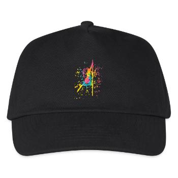 Pole Dance Bar Fitness Femmes Pole Danse - Casquette de baseball Enfant - noir - Devant