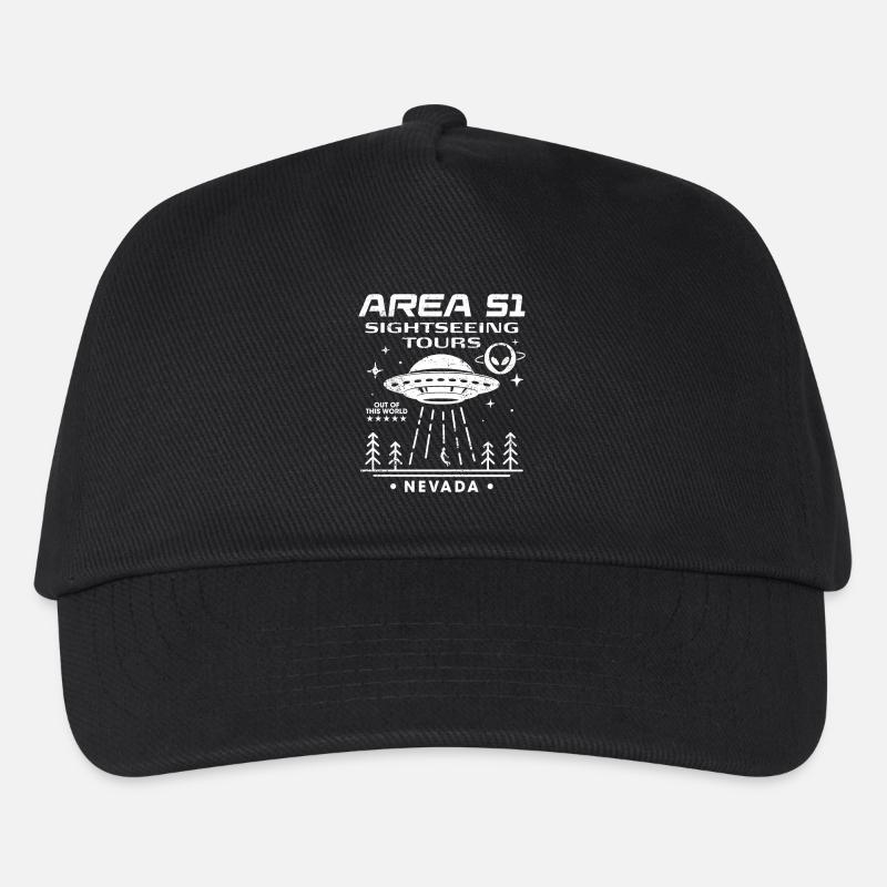 Area 51 Besichtigungstouren - Kinder Basecap - Schwarz
