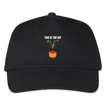 This is the dip Stock Market Stock Market Trader - Kids’ Baseball Cap - black - Front