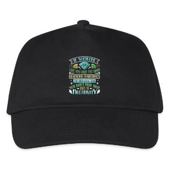 Diamantmaler, Stickerei, Diamantkünstler, - Kinder Basecap - Schwarz - Vorne