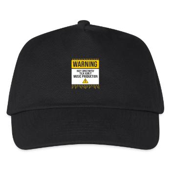Label DJ Keyboard, DJ - Casquette de baseball Enfant - noir - Devant