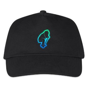 Billard Billard Snooker Garçons Garçons - Casquette de baseball Enfant - noir - Devant
