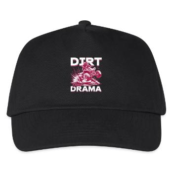 Quad ATV Femme Fille Quad Quad - Casquette de baseball Enfant - noir - Devant