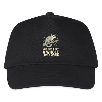 Sugar Glider Mom Exotic Pet Lover - Kids’ Baseball Cap - black - Front