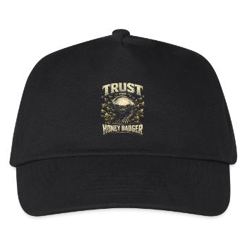 Honey Badger Trust The Honey Badger Animal - Kids’ Baseball Cap - black - Front