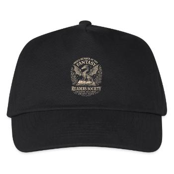 Drachenleser Gesellschaft Logo - Kinder Basecap - Schwarz - Vorne