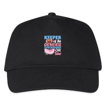 Gardien des touchdowns ou tutus de genre - Casquette de baseball Enfant - noir - Devant