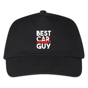 Bester Cowboy-Typ lustiger Western-Slogan - Kinder Basecap - Schwarz - Vorne