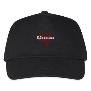 I love the Dominican Republic, Dominican pride - Kids’ Baseball Cap - black - Front