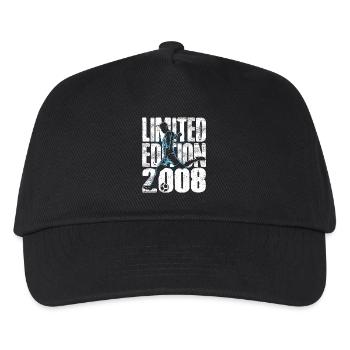 Football 2008 Birthday Kicker Edition - Kids’ Baseball Cap - black - Front