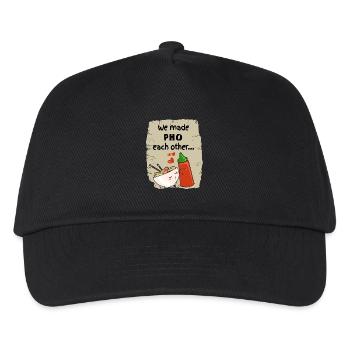 Asia Noodles Sriracha Love - Casquette de baseball Enfant - noir - Devant