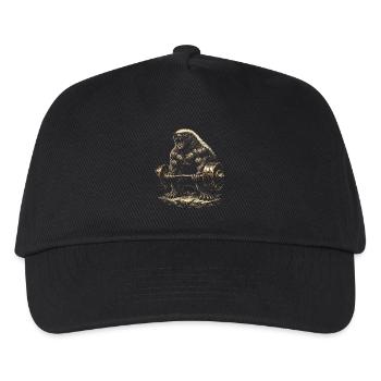 Honey Badger Honey Badger Animal - Kids’ Baseball Cap - black - Front