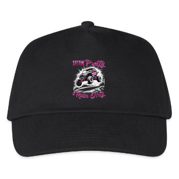 UTV Fille tout-terrain Femme 4 roues côte à côte - Casquette de baseball Enfant - noir - Devant
