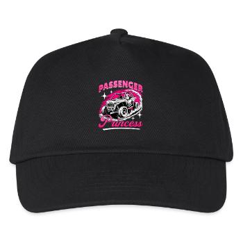UTV Off Road Girl Woman 4 Wheeler Side by side - Kinder Basecap - Schwarz - Vorne