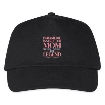 Instructrice paramédic Maman L’idole L’Instructeur EMS - Casquette de baseball Enfant - noir - Devant
