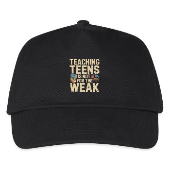 High School Teacher Teaching Teens School Teacher - Kinder Basecap - Schwarz - Vorne