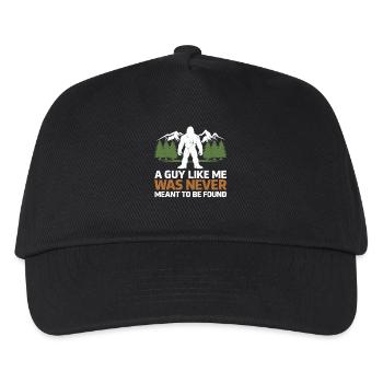 Bigfoot, Sasquatch, yéti, créatures cryptides, grand pied. - Casquette de baseball Enfant - noir - Devant