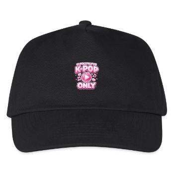Scrolling For K Pop Only - Kids’ Baseball Cap - black - Front